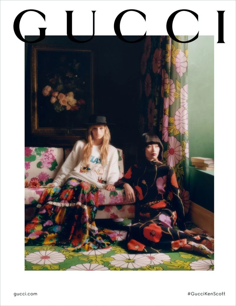 Gucci X Ken Scott Spring 2021 Celebrates Flower Power on Steroids